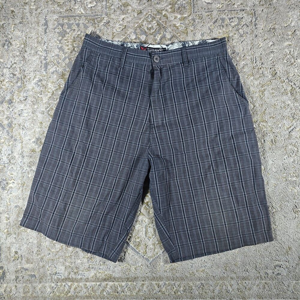 Vintage Infamous Shorts Y2K Skater Style Embroidered Size 34